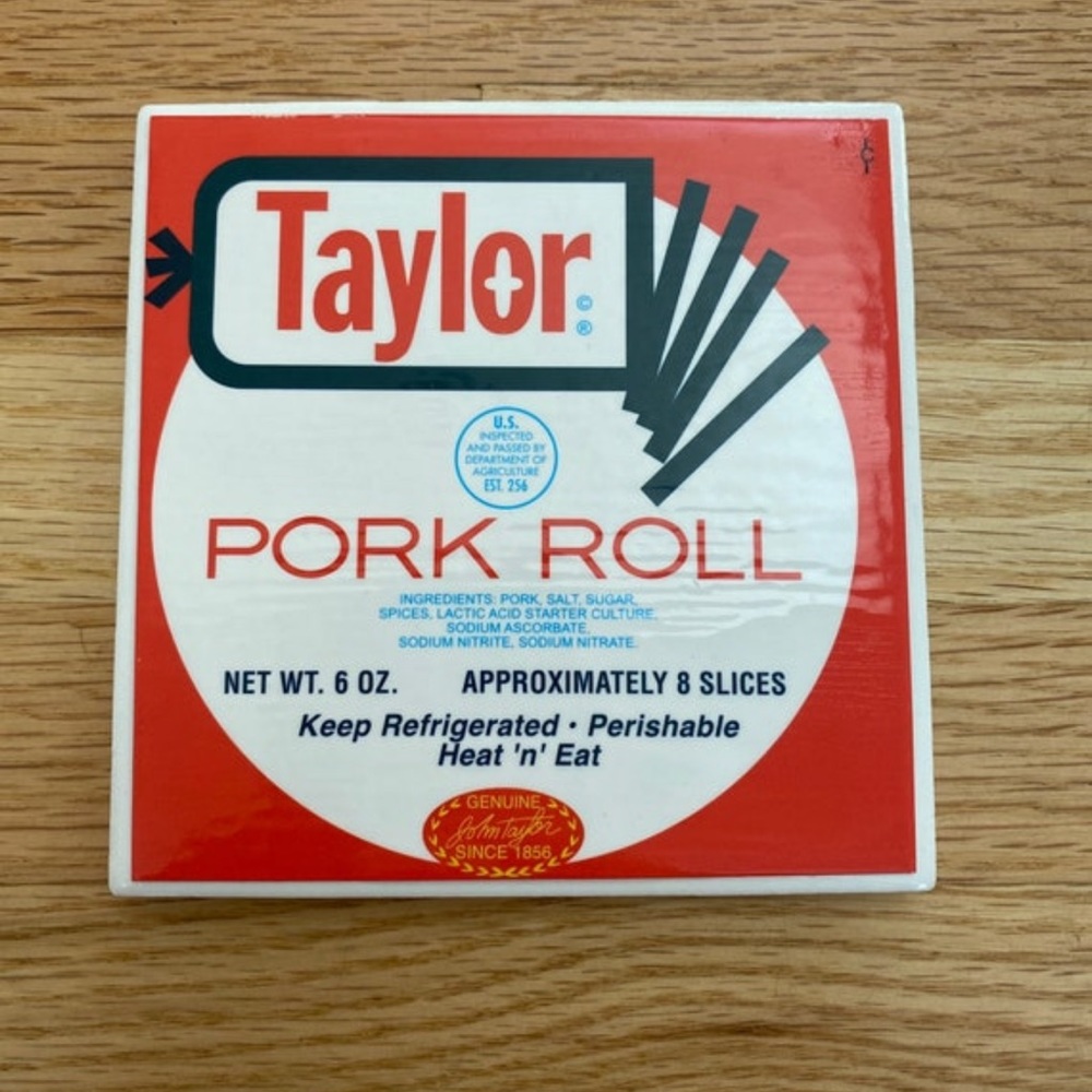 Taylor ham tile coaster